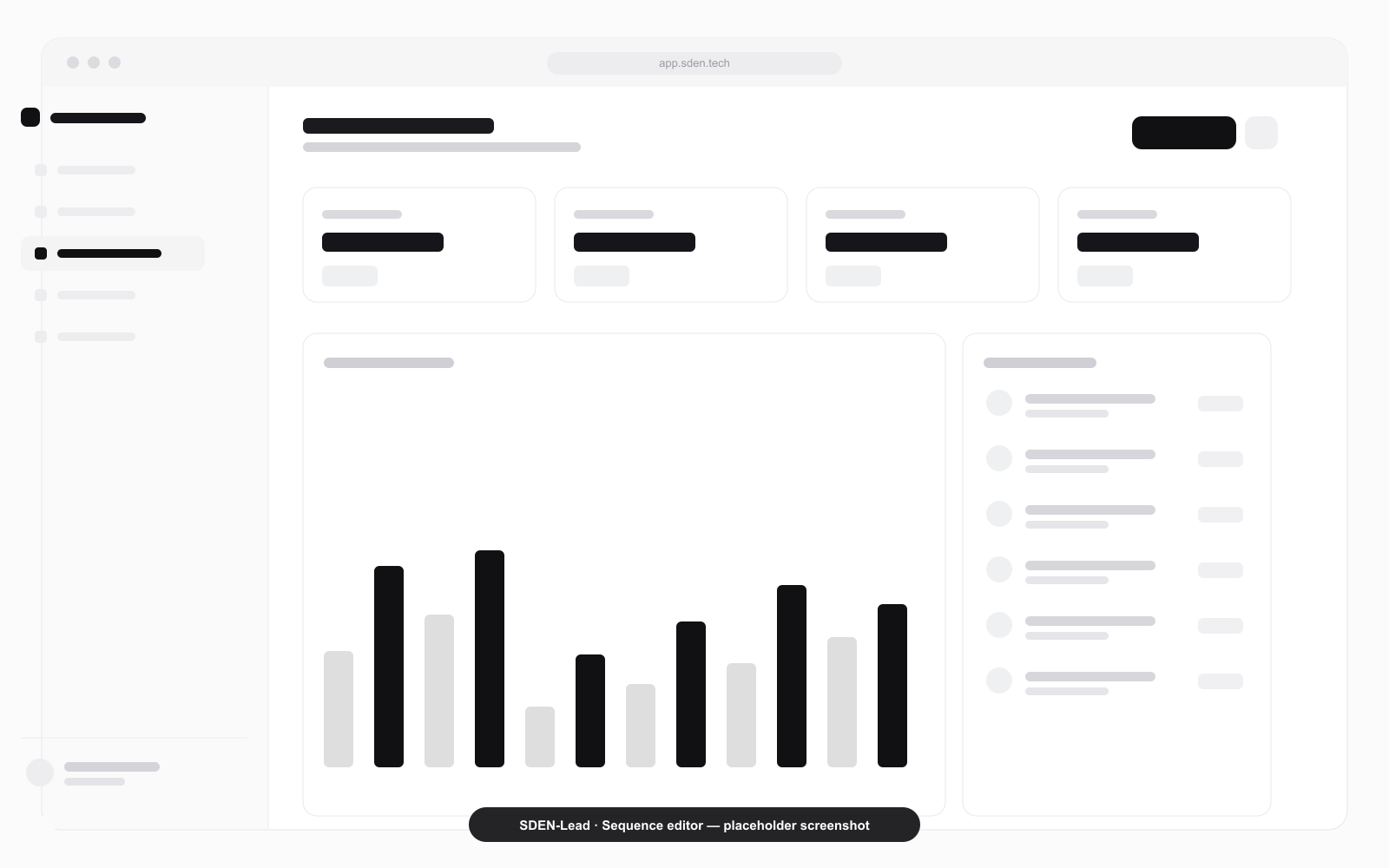 Follow-up sequence editor